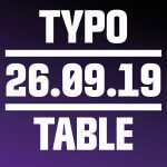 Typotable №3
