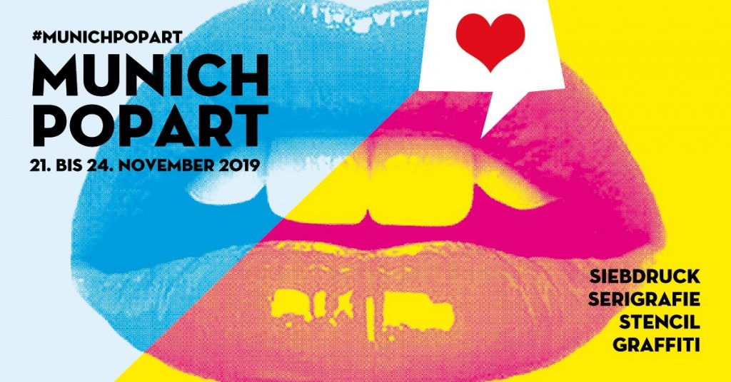 Munich Pop Art München Westend Exhibition slanted