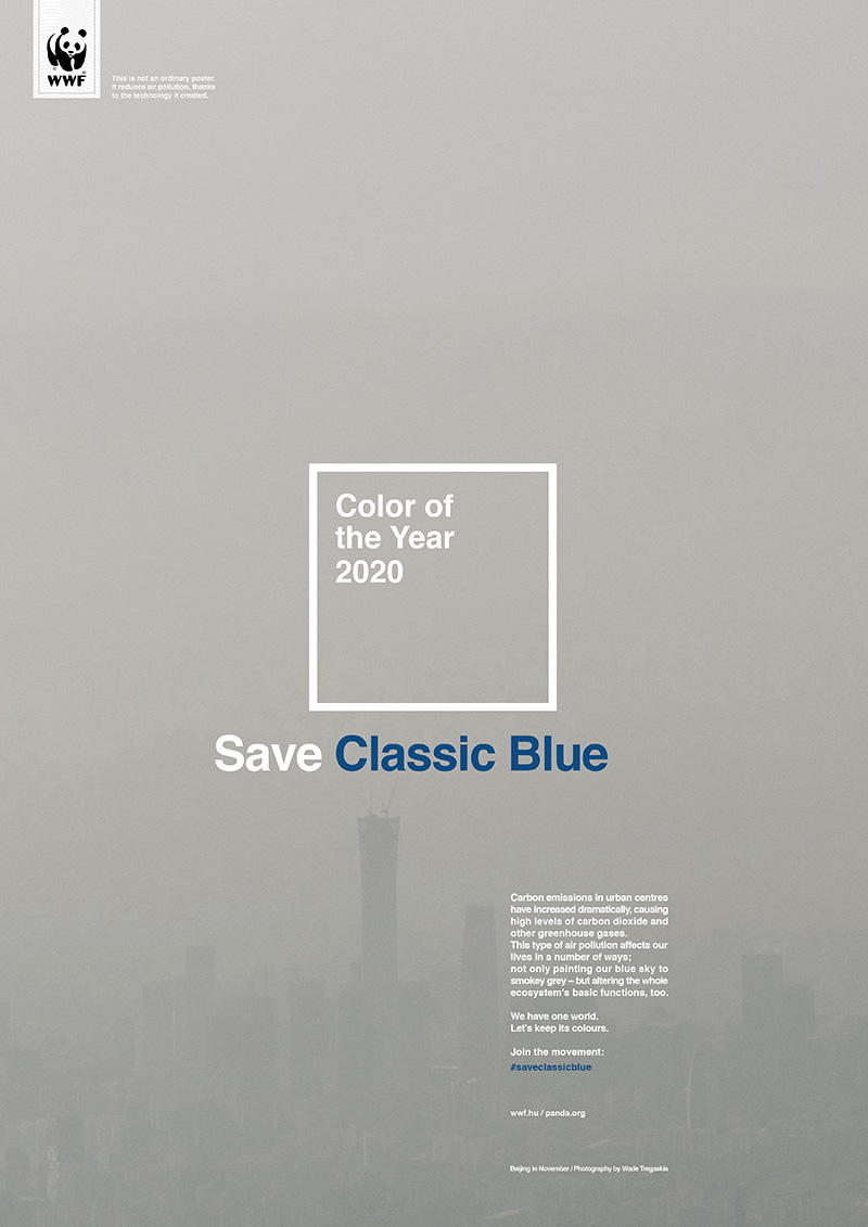 Air Pollution Absorbing Poster