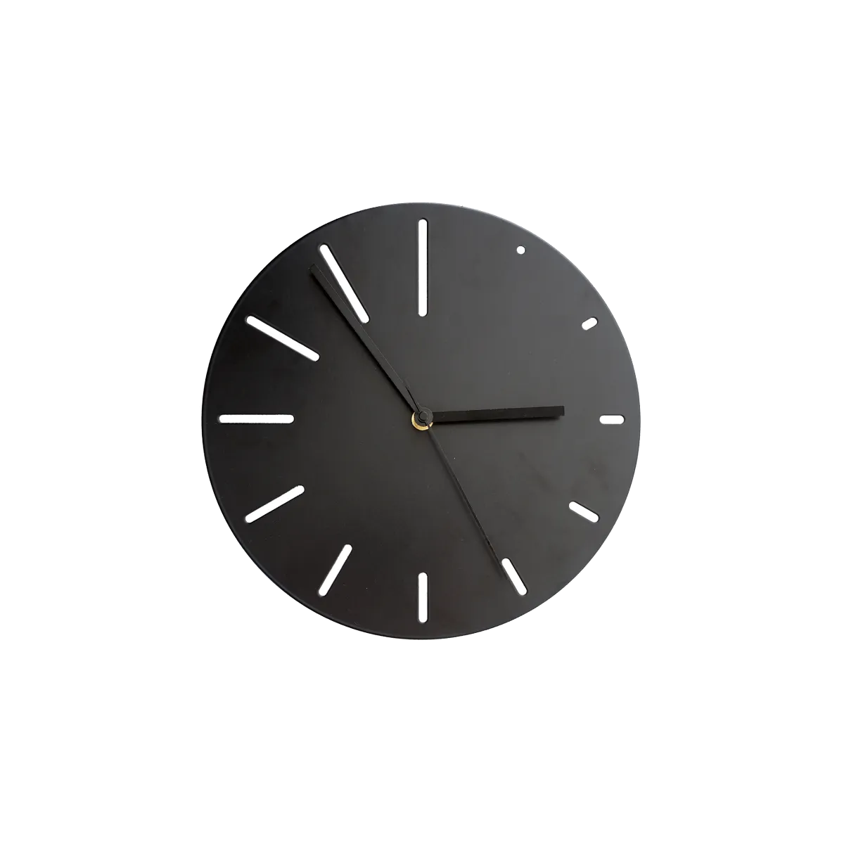 Wall Clock “Poggenklas” – black
