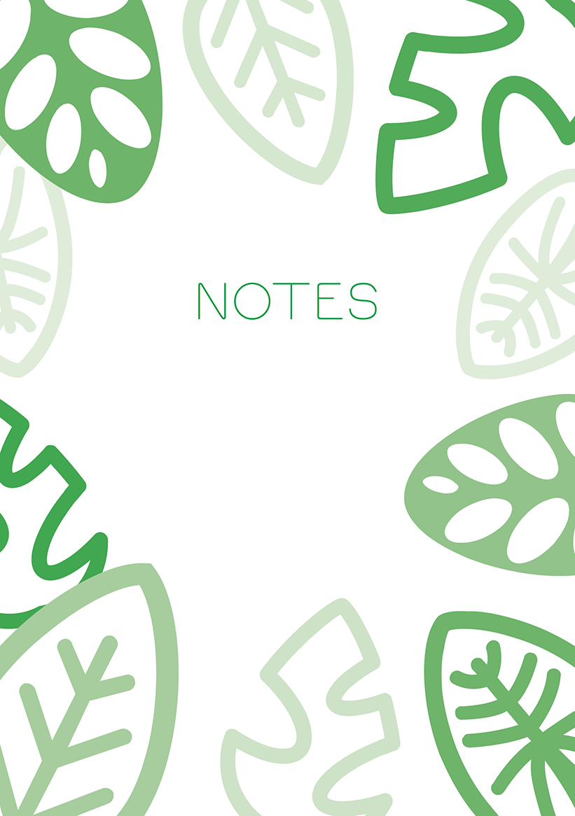 Dias de Follaje Notebook