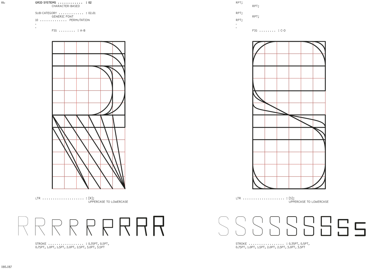 Analog Algorithm—Source-Related Grid Systems - slanted