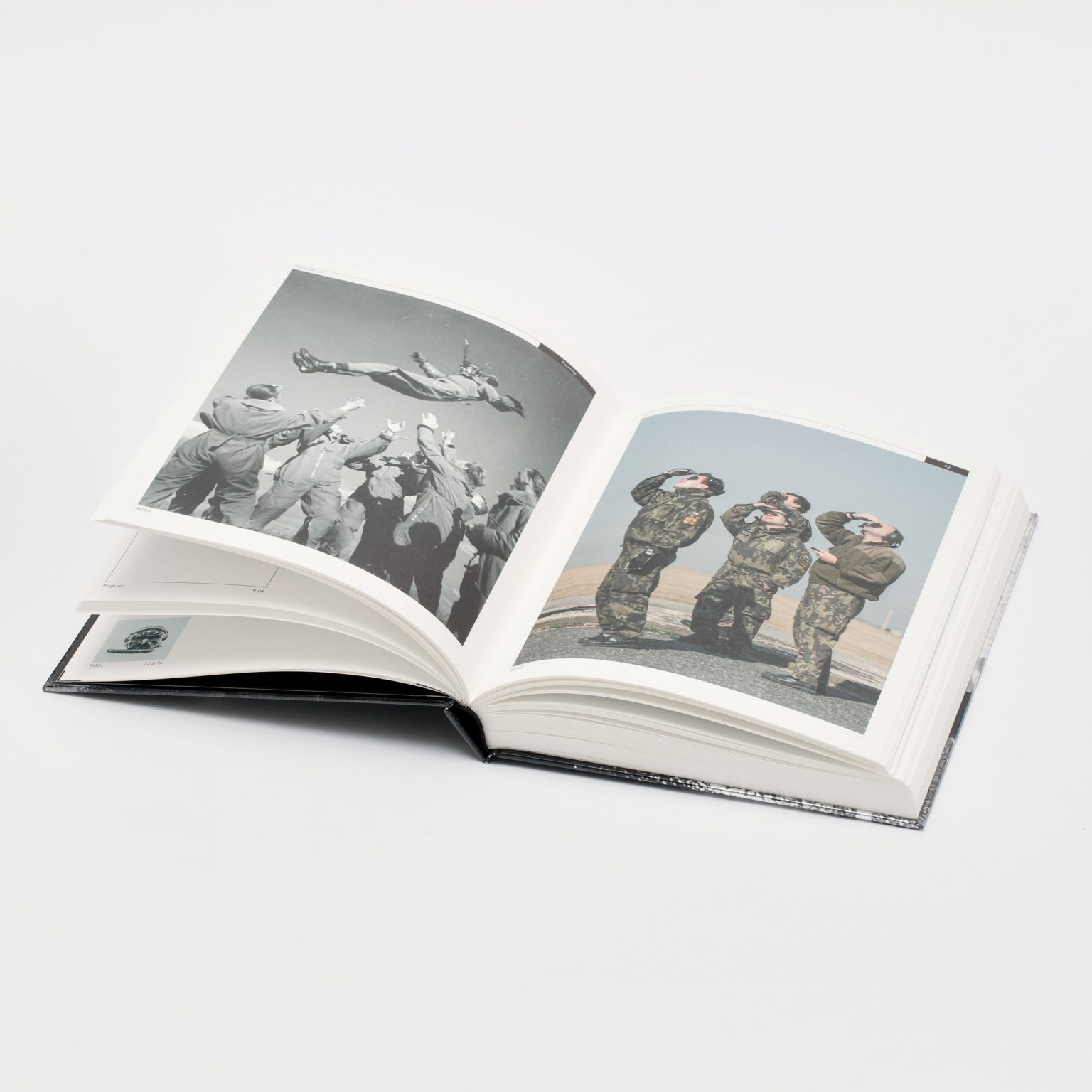Squadron Typeface Specimen Book