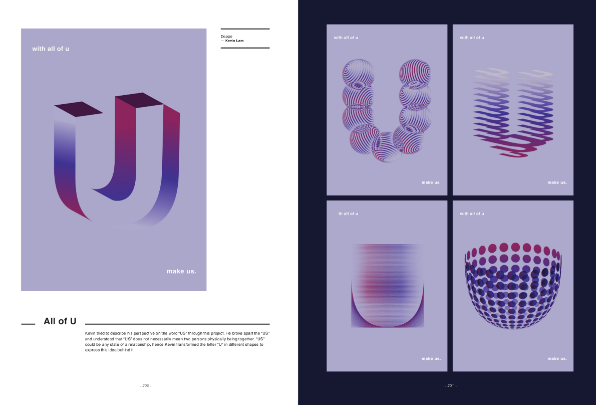 New 3D Effects in Graphic Design - slanted