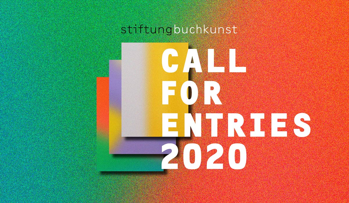 Call for Entries of the Stiftung Buchkunst 2020