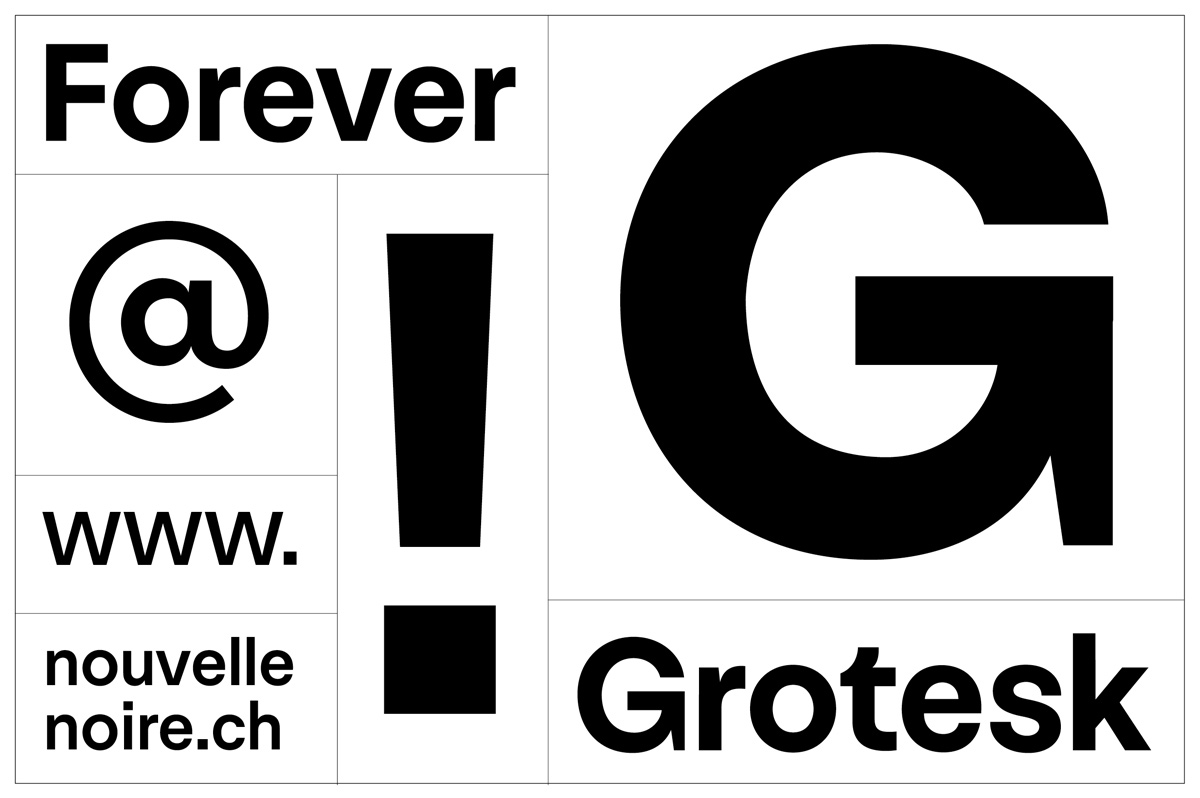 Typeface of the Month: Forever Grotesk