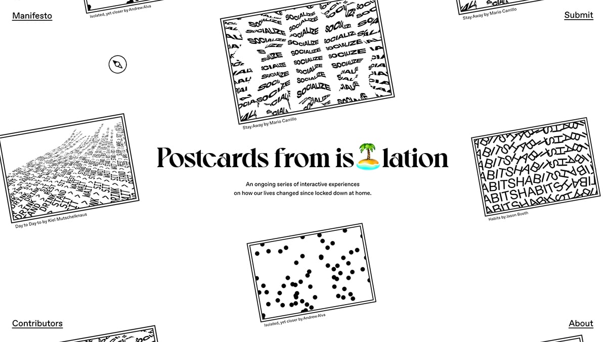 Postcards from Isolation