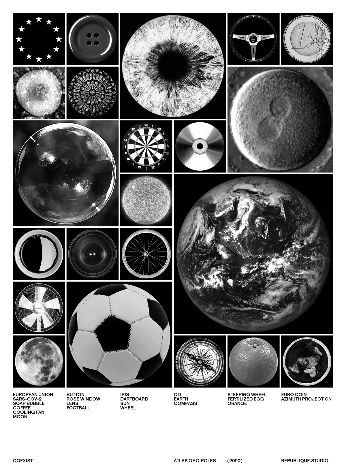 Coexist: Atlas of Circles