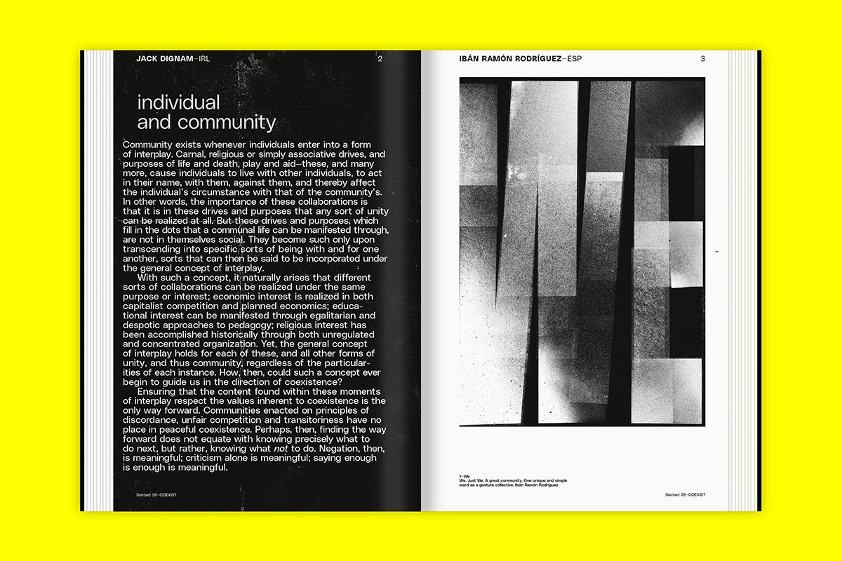 Slanted Magazine #36 Coexist