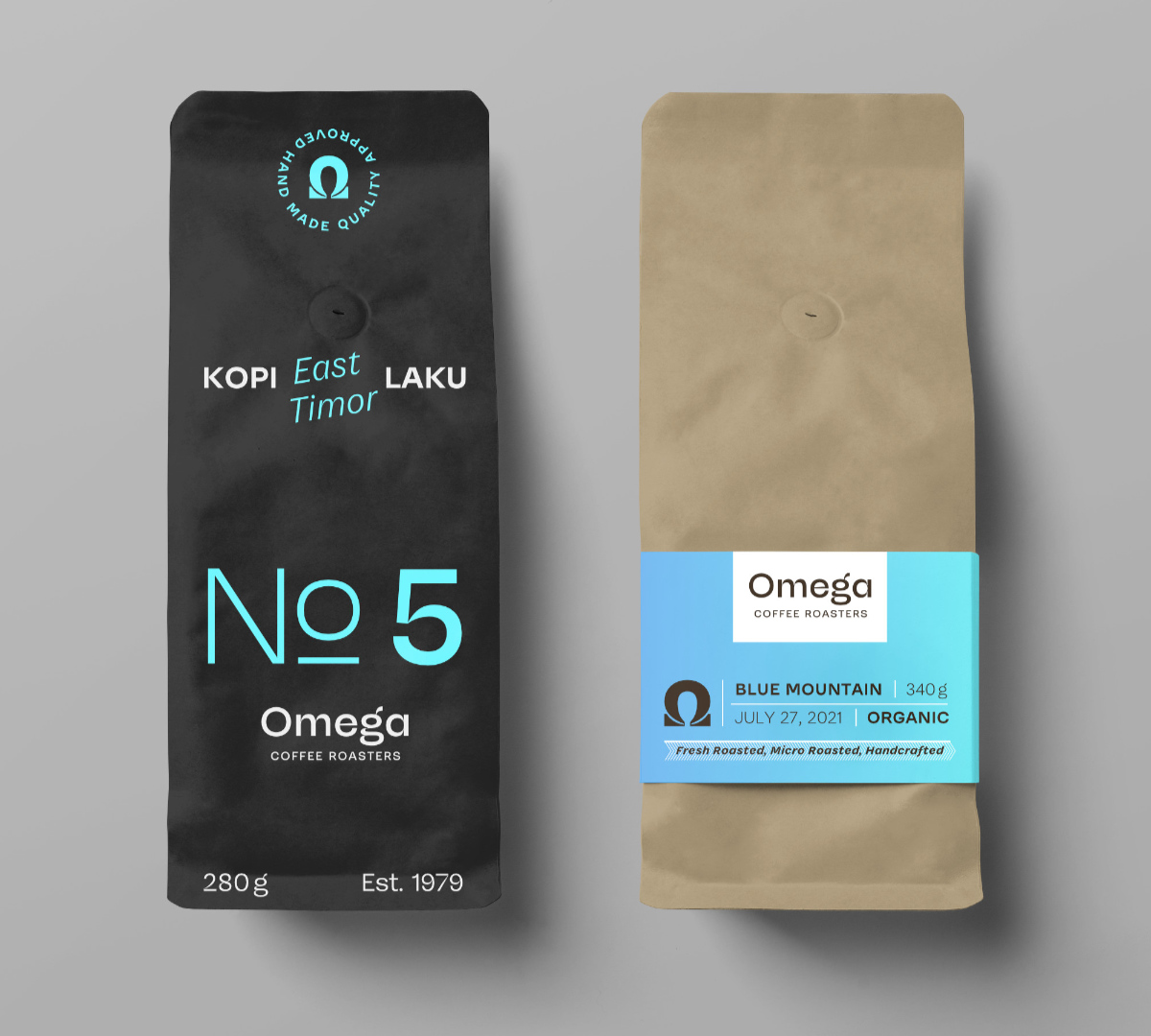 Coffee Bags Mockups