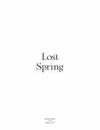 Lost Spring