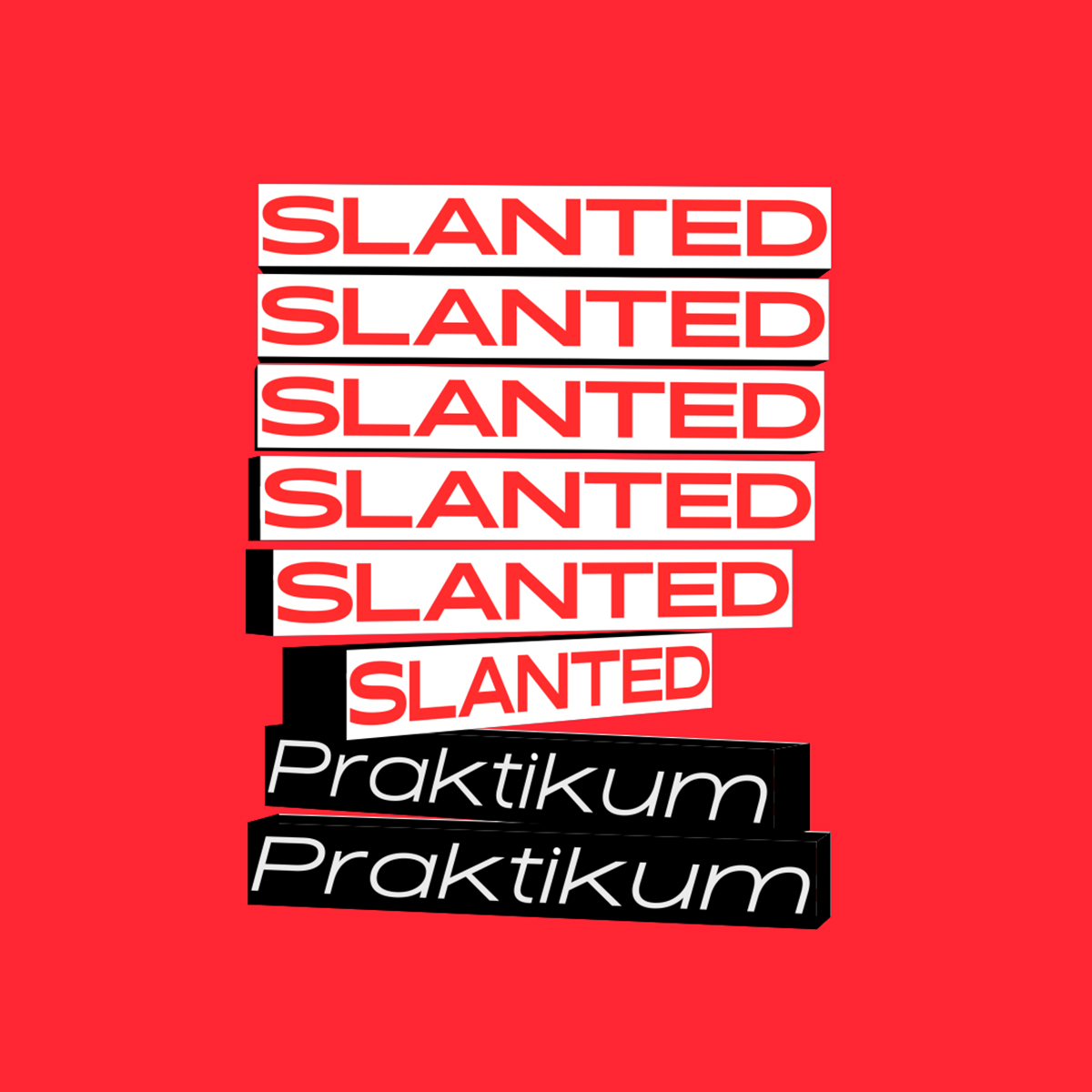 slanted praktikum 2021