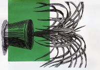 Lino Print (A4) | Pandanus utilis