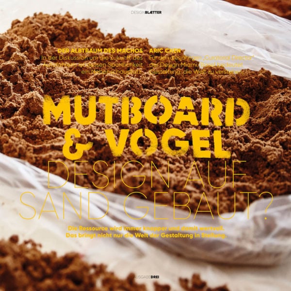 Designmagazine MUTBOARD & VOGEL #3