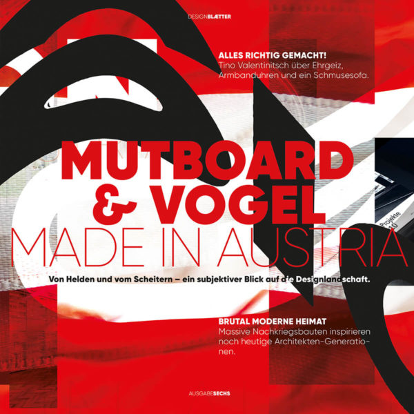 Designmagazine MUTBOARD & VOGEL #6