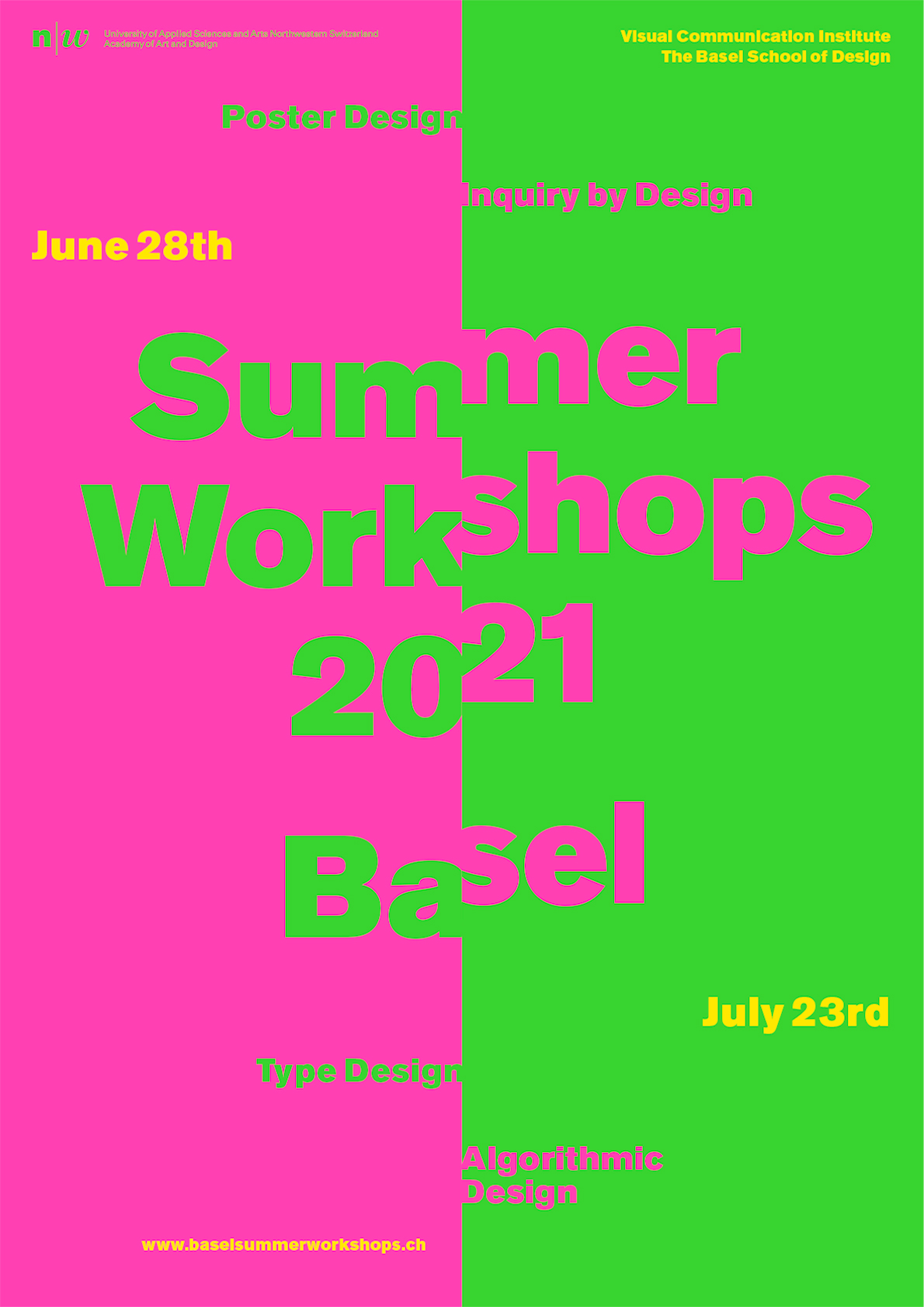 Summer Workshops 2021