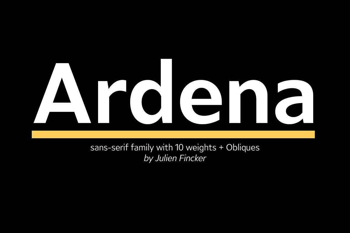 Ardena Font Family