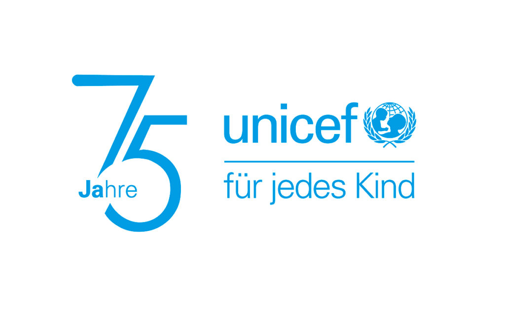 UNICEF: History of a Logo - Redesign for the 75th Anniversary - slanted