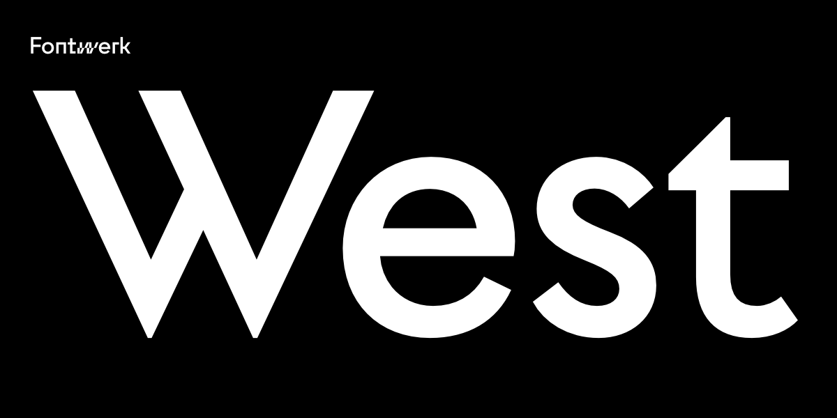 Typeface of the Month: West