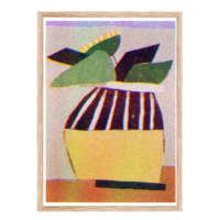 Artprint Uwasu Vase | Risograph Art Print