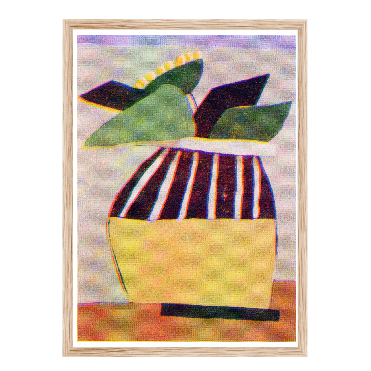 Artprint Uwasu Vase | Risograph Art Print