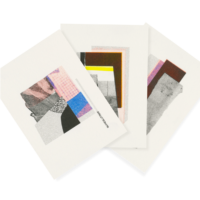 Collagen | 3 Risograph Postcards