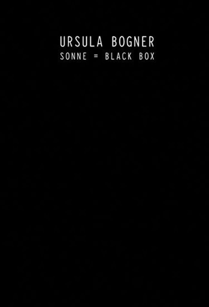 Ursula Bogner – Sonne = Black Box (complete box set: book + CD) / Jan Jelinek