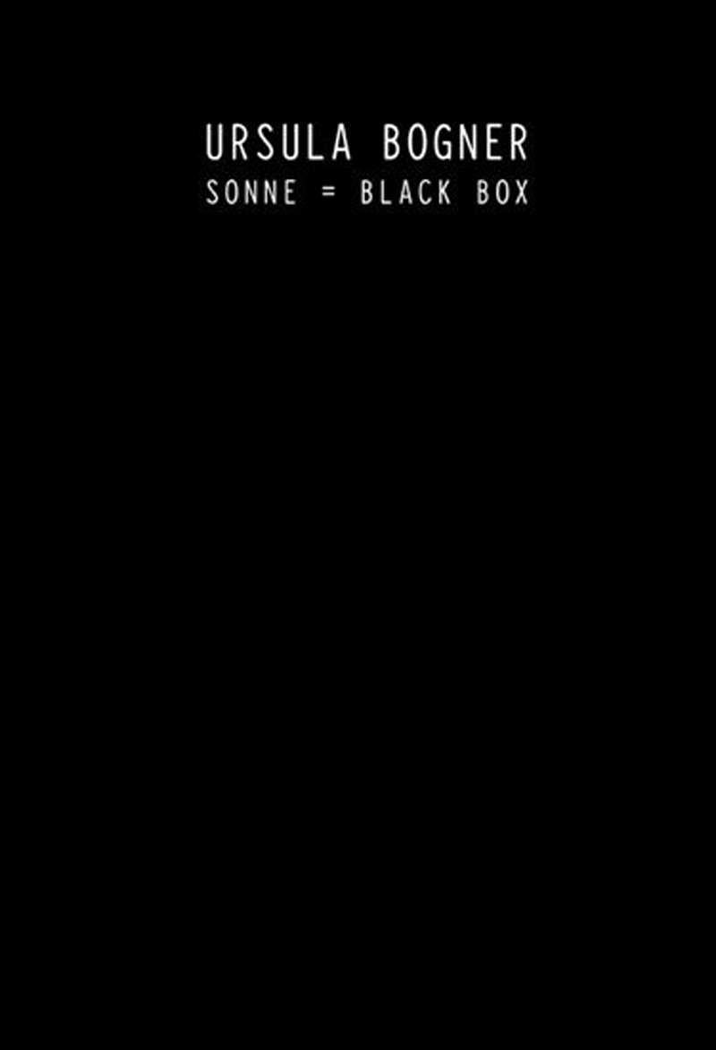 Ursula Bogner – Sonne = Black Box (complete box set: book + CD) / Jan Jelinek