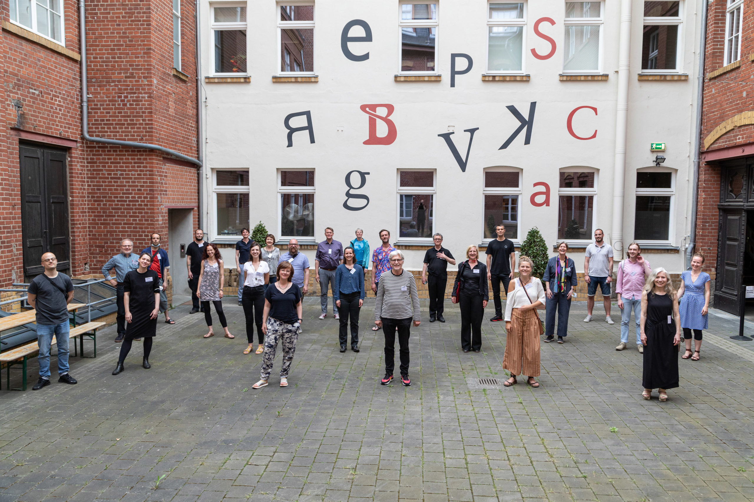 Die Teilnehmenden der 26. Leipziger Typotage