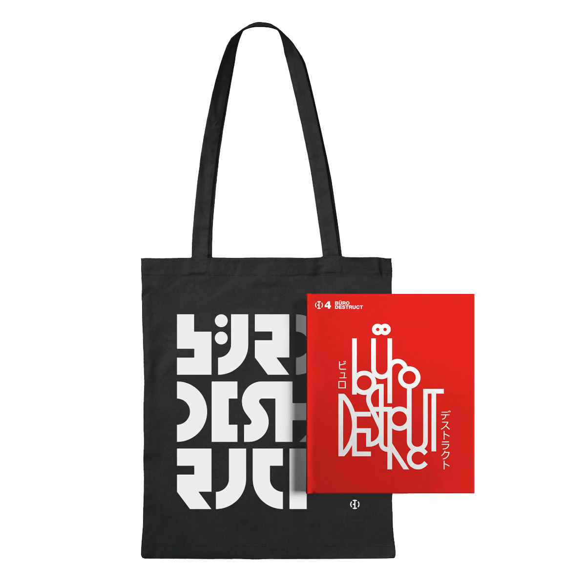 Büro Destruct 4 + Tote Bag