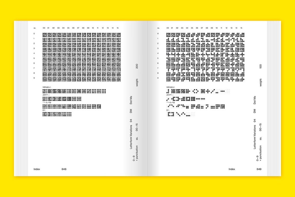 Letterform Variations - By Nigel Cottier - Slanted Publishers - slanted