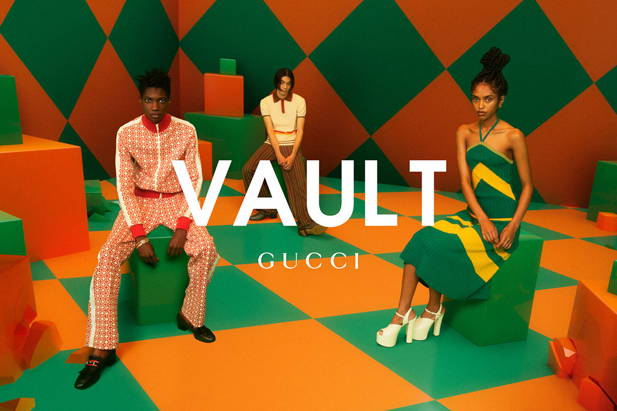 Gucci Vault - New Experimental Online Space Created by Gucci - slanted