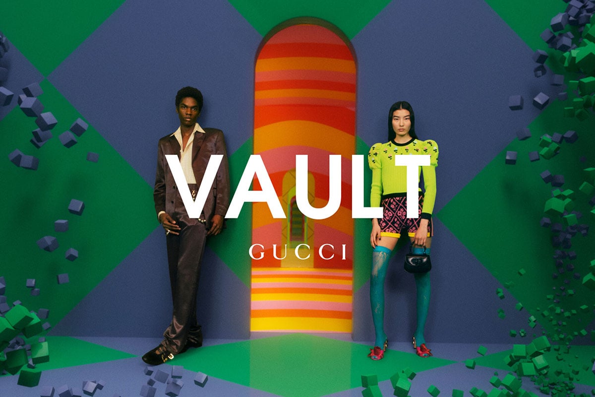 Gucci Vault - New Experimental Online Space Created by Gucci - slanted