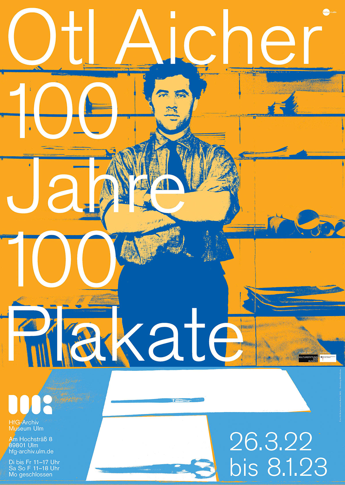 Otl Aicher 100 Jahre 100 Plakate