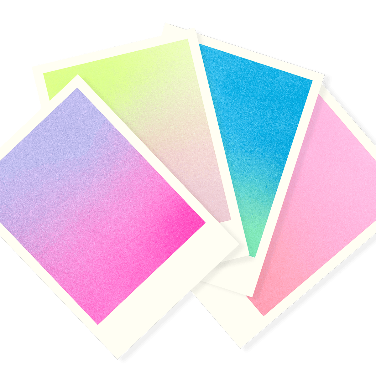 Feelings | 4 Colorful Risograph Postcards by Herr & Frau Rio