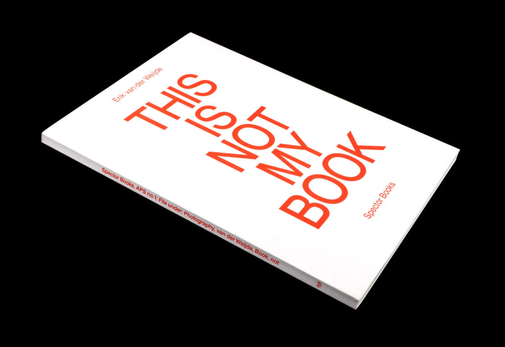 Erik van der Weijde: ›This Is Not My Book‹