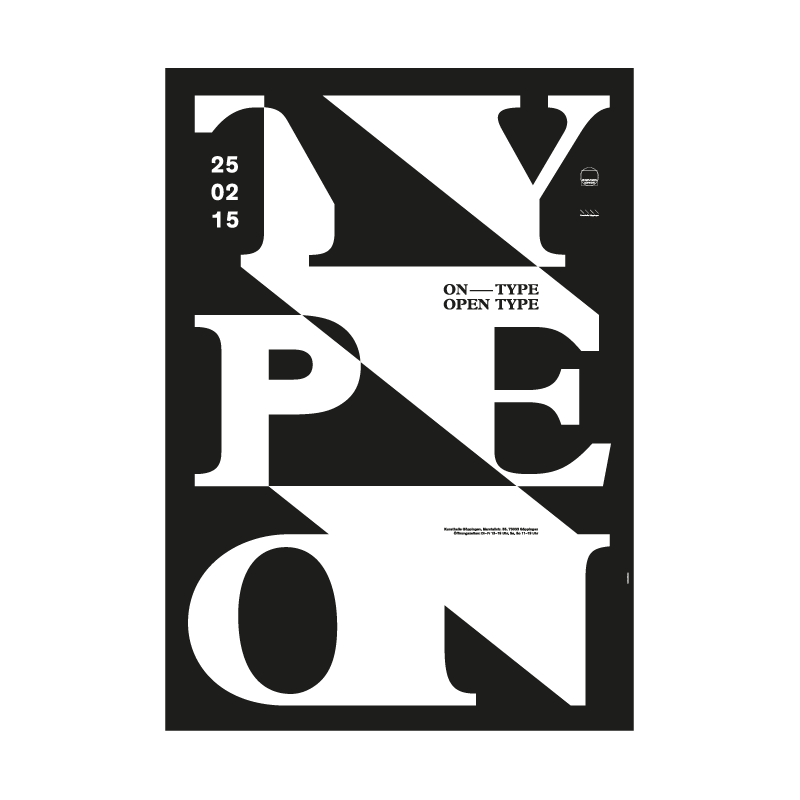 Poster “On Type—Open Type”
