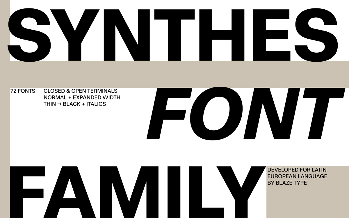 Typeface of the Month: Synthes