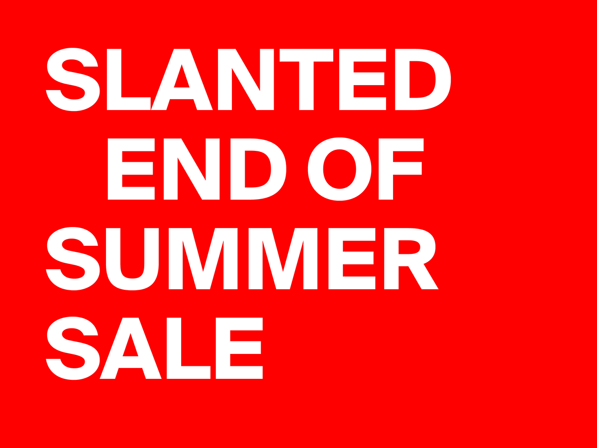 end of summer sale
