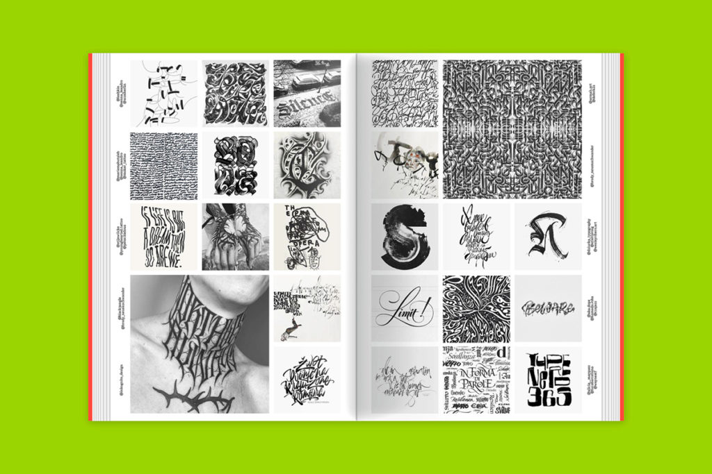 Deserved Lettering Yearbook of Lettering #1 - slanted