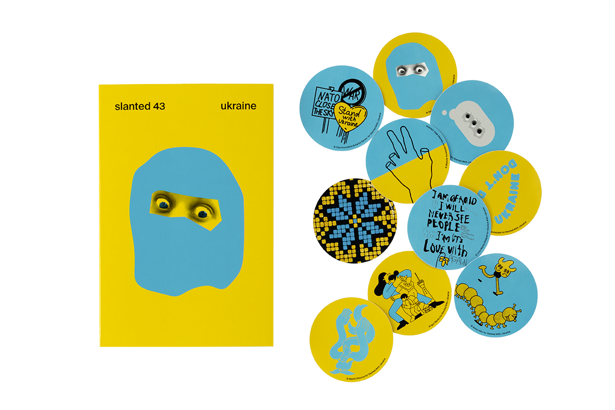 Limited Special Edition Ukraine: Sticker Set + Slanted Magazine #43–Ukraine