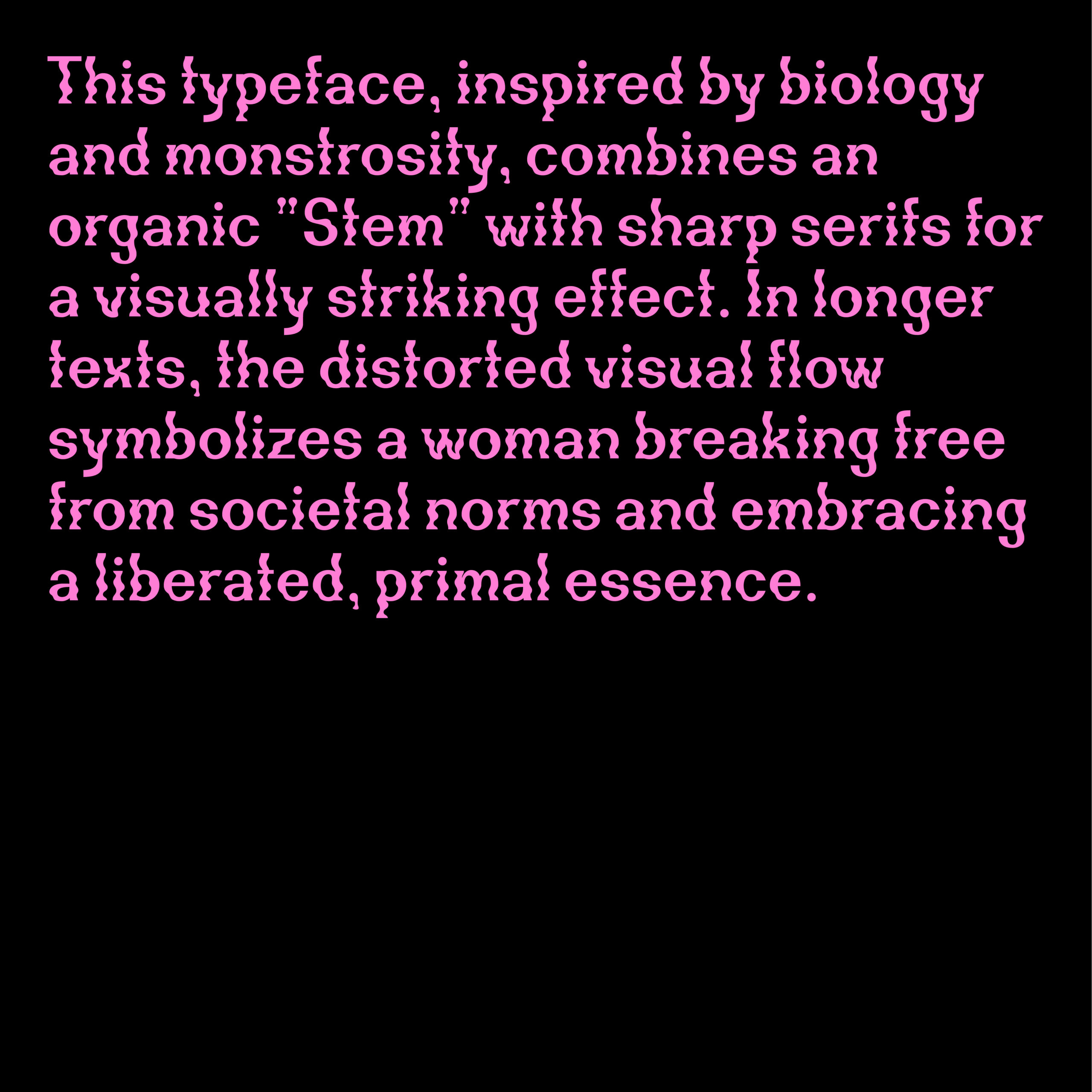 Feminine grotesk