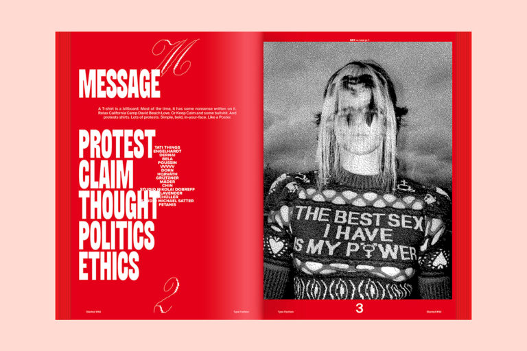 Slanted Magazine #44—Type Fashion - slanted