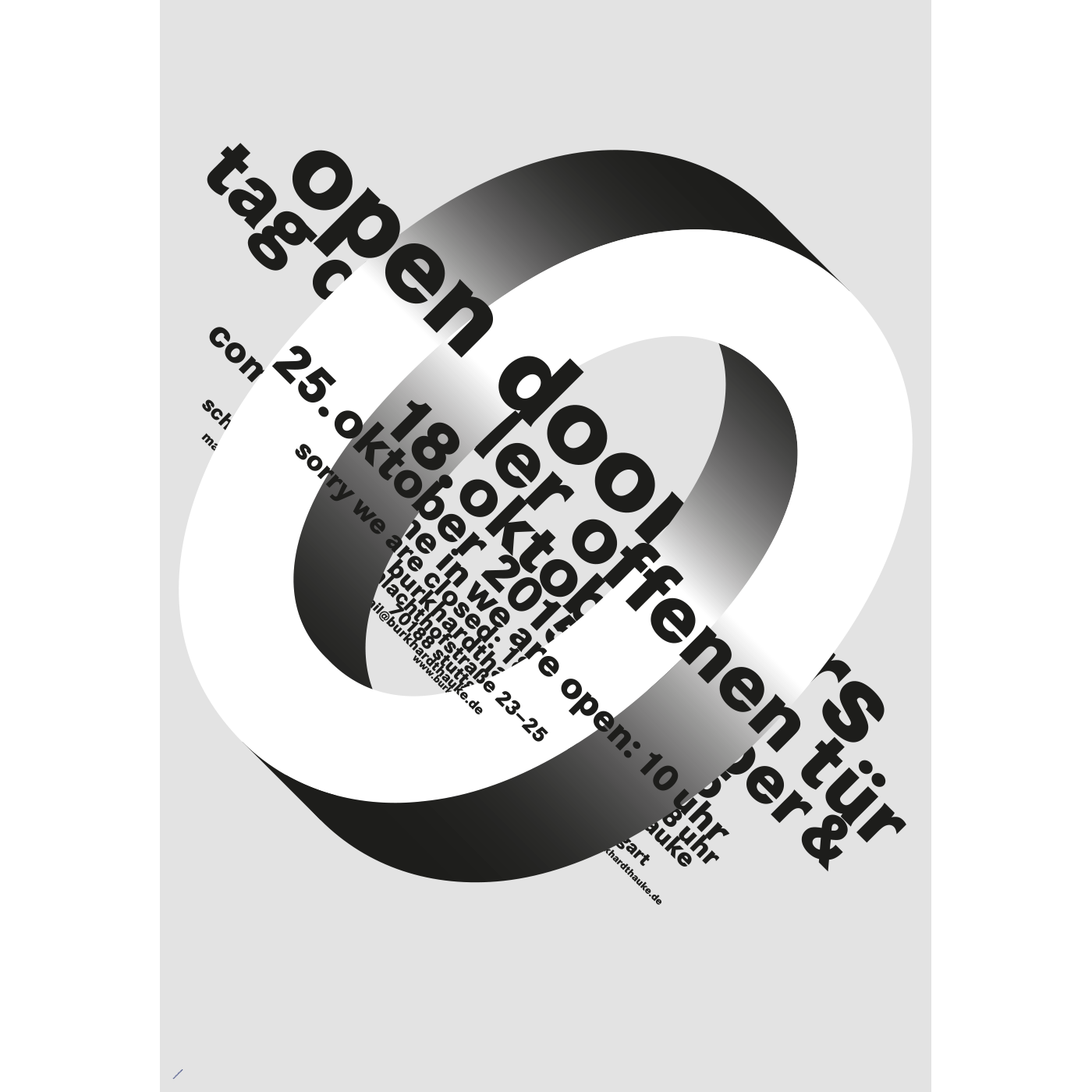Poster »Open Doors«