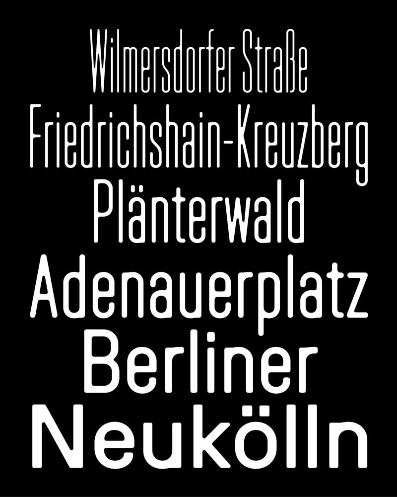 Lost Typeface