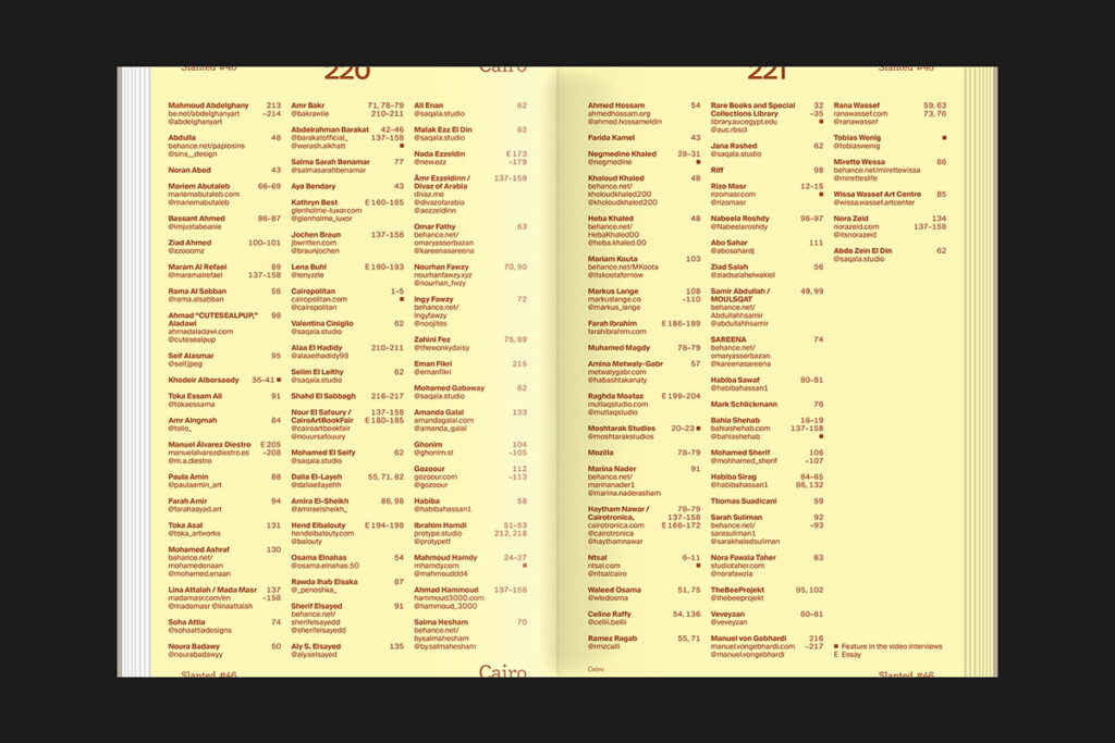 Slanted Magazine #46—Cairo