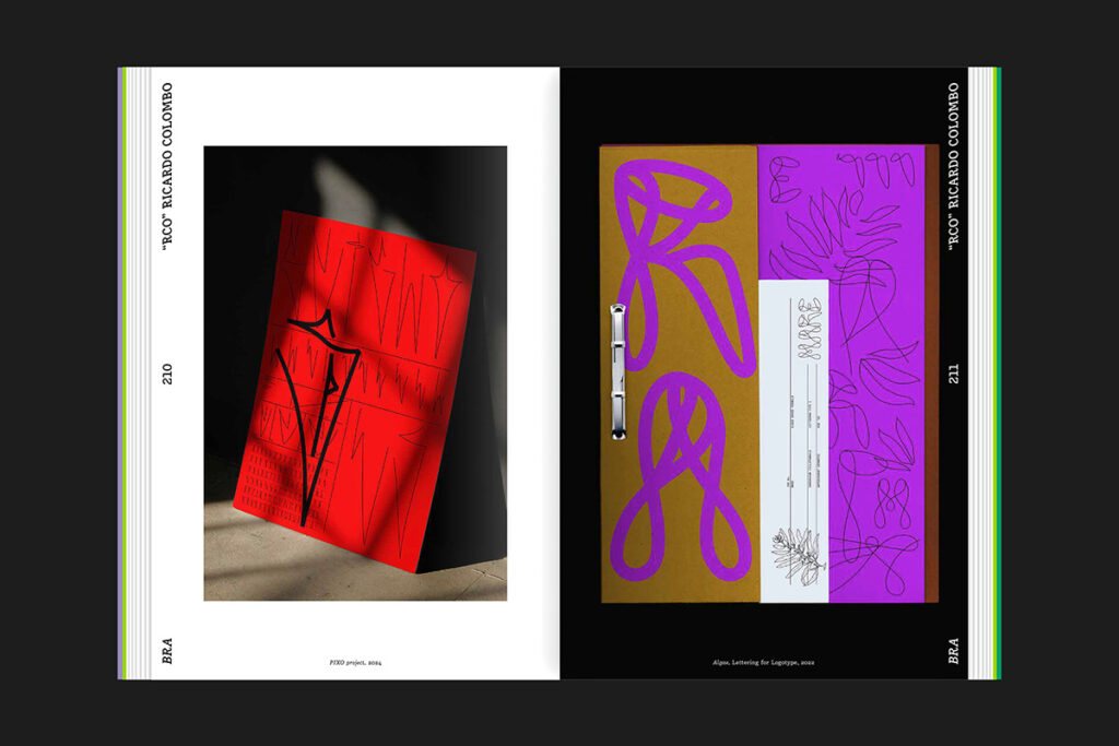 Yearbook of Lettering #2 - slanted