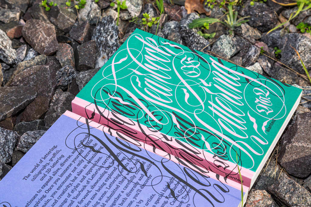 Yearbook of Lettering #2 - slanted