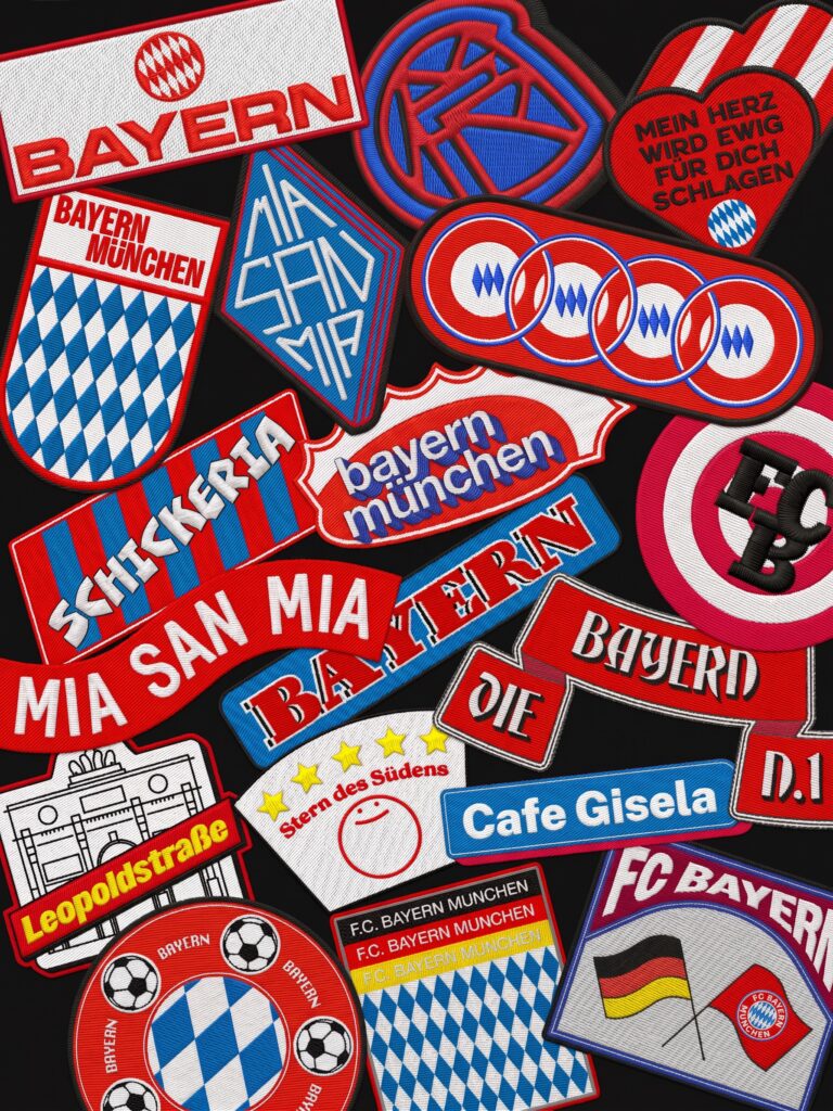 Bayern tifo in patches
